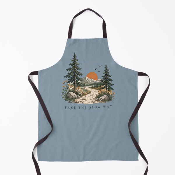 Item preview, Take the Slow Way Mindful Nature Hiking and Mountain Landscape designed and sold by ivonova.