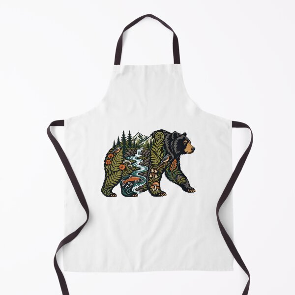 Item preview, Forest Guardian Bear designed and sold by Wild Creative Art.