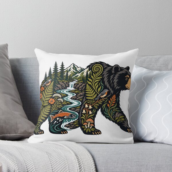 Item preview, Forest Guardian Bear designed and sold by Wild Creative Art.