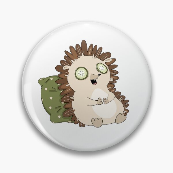 Item preview, Spa Day Hedgehog – Funny Self Care Lover designed and sold by OKartashova.