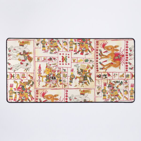 Item preview, Borgia Codex Tonalámatl – Book of Destinies, ancient manuscript designed and sold by Prepress.