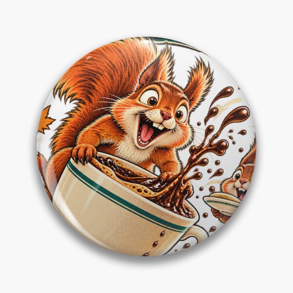 Item preview, Espresso Emergency Funny Squirrels Vintage Coffee Graphic designed and sold by ZayCreates.
