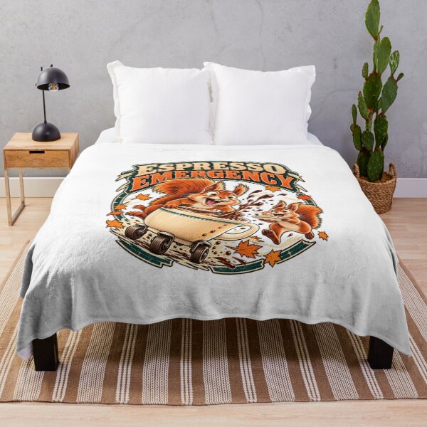 Item preview, Espresso Emergency Funny Squirrels Vintage Coffee Graphic designed and sold by ZayCreates.
