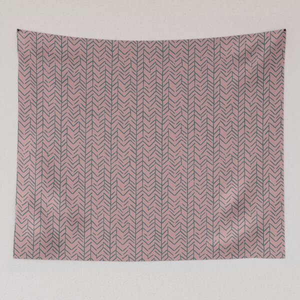 Item preview, Nostalgic Rose Chevron Lines for Creative Minds designed and sold by Pattique.