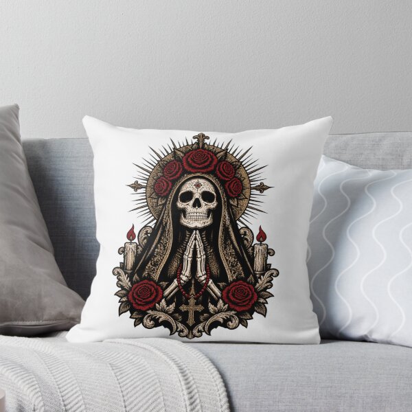Item preview, Santa Muerte La Catrina Day of the Dead Mexican Folklore Gothic Horror Design ⭐⭐⭐⭐⭐ designed and sold by Zhsarc.