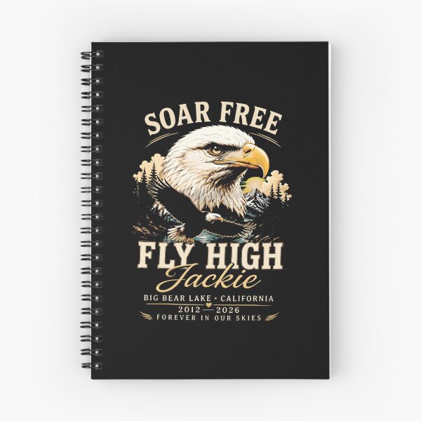 Item preview, Soar Free Fly High Jackie Big Bear Lake California 2012 2026 Forever In Our Skies designed and sold by ArtSantosv.