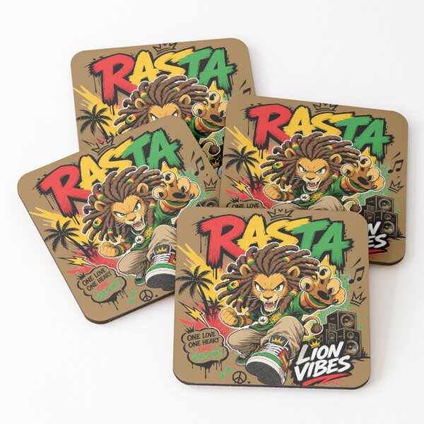 Item preview, Rasta Lion Vibes  designed and sold by SavvyEarth.