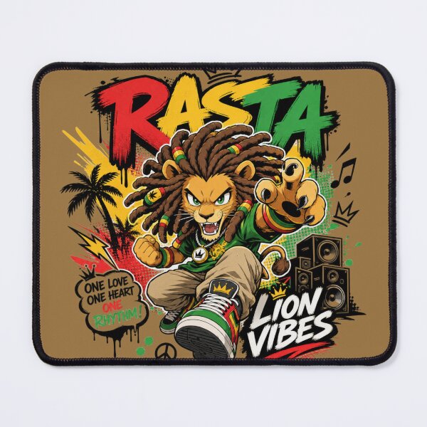 Item preview, Rasta Lion Vibes designed and sold by SavvyEarth.