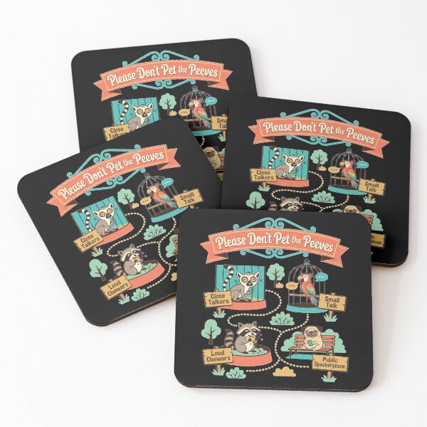 Item preview, Please Don’t Pet The Peeves Vintage Zoo Map designed and sold by Seeding Serendipity.