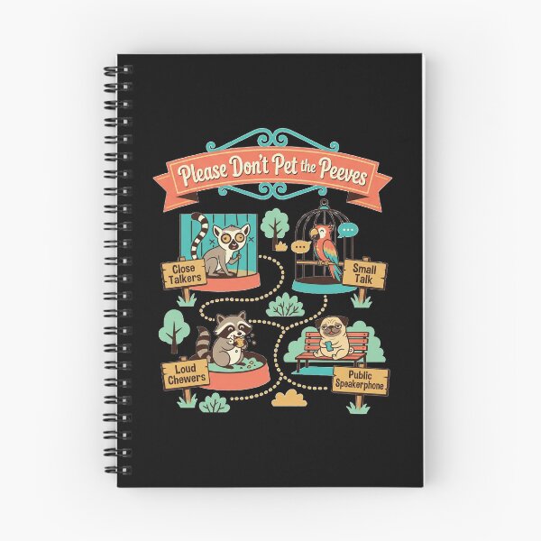 Item preview, Please Don’t Pet The Peeves Vintage Zoo Map designed and sold by Seeding Serendipity.