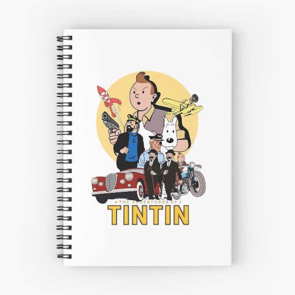 Item preview, The Adventures Of Tintin Comic Vintage Collage designed and sold by rayan-beaoins.