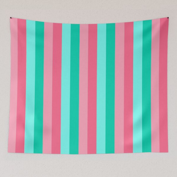 Item preview, Stripes in Pinks and Teals designed and sold by DanielleGensler.