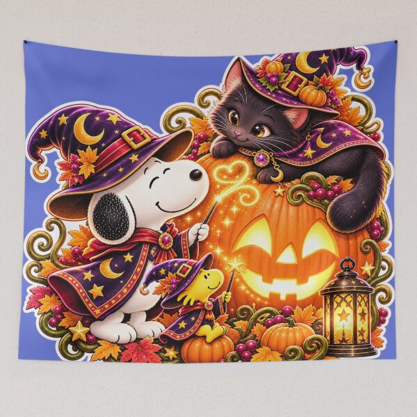 Item preview, Magical Halloween Enchanted Cat designed and sold by AnjaSarahArt.
