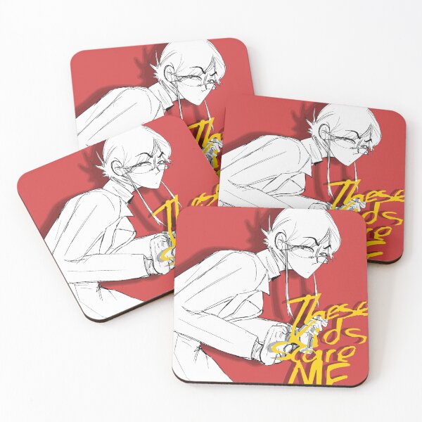 Item preview, Nervous Character Scare Me Illustration designed and sold by FlorentDelau.