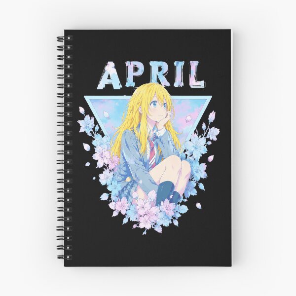 Item preview, April Anime Girl designed and sold by IrideBelardo.