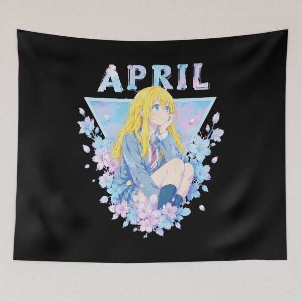 Item preview, April Anime Girl designed and sold by IrideBelardo.