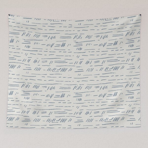 Item preview, Mid Century Cream Abstract Dashes for Dreamy Spaces designed and sold by Pattique.