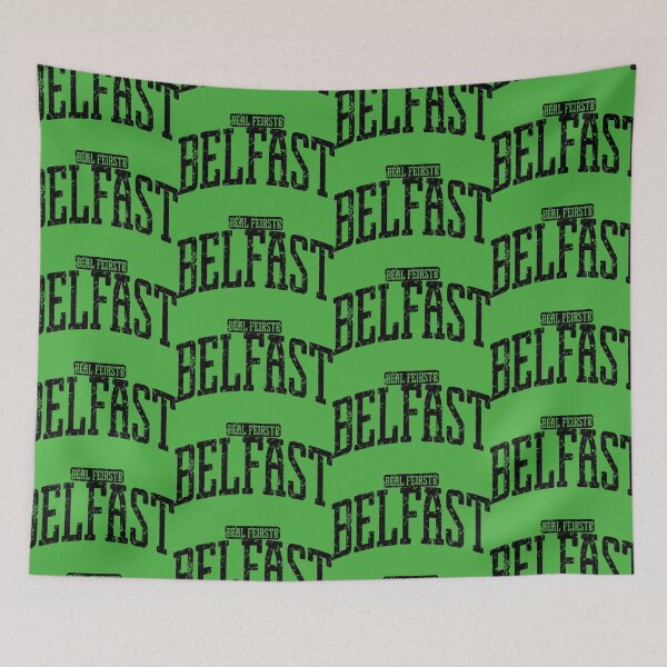 Item preview, Belfast Northern Ireland (Black Print) designed and sold by smashtransit.