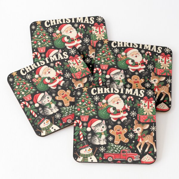 Item preview, Nostalgic Christmas, Vintage Retro Holiday Aesthetic, Classic Old Fashioned Xmas, Cozy Festive Winter Vibes designed and sold by Quiajia.