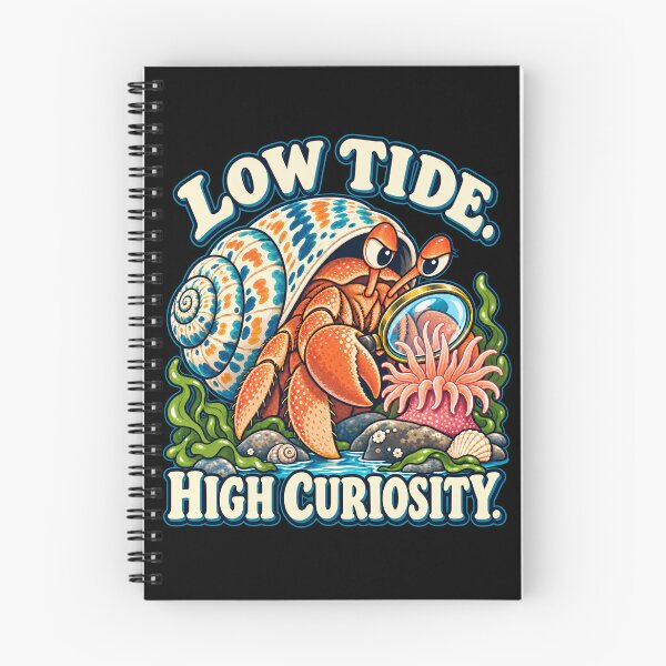 Item preview, Low Tide High Curiosity | Hermit Crab Tidepool designed and sold by Winakuart.