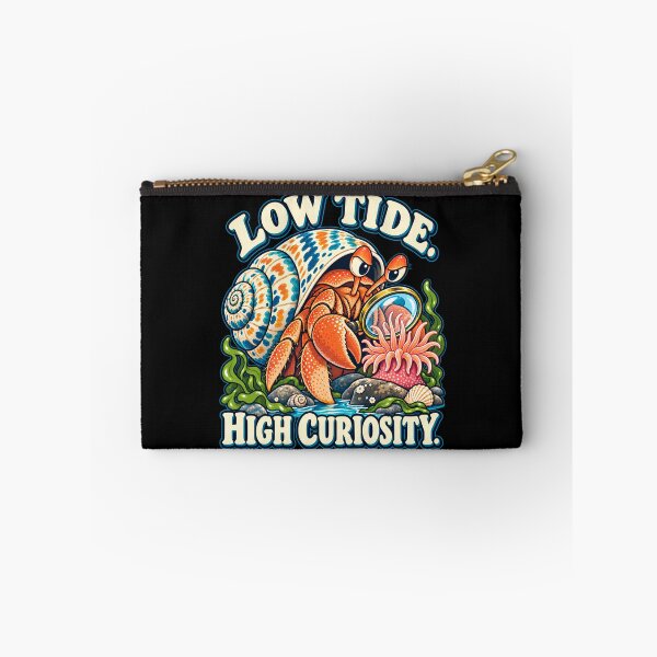 Item preview, Low Tide High Curiosity | Hermit Crab Tidepool  designed and sold by Winakuart.