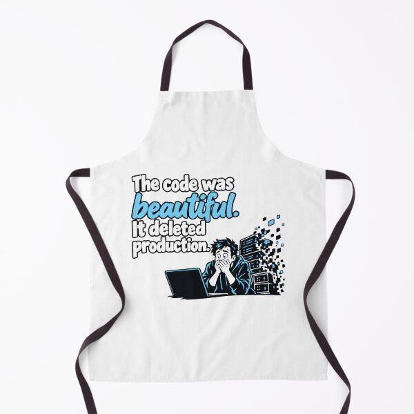 Item preview, The Code Was Beautiful It Deleted Production Comic designed and sold by ThreadQuirk.