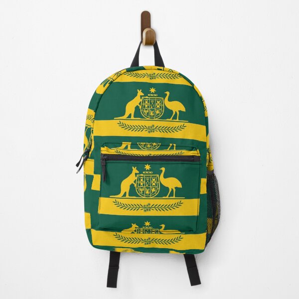 Item preview, Green and Gold coat of arms Australia designed and sold by Kangaroo Sun.