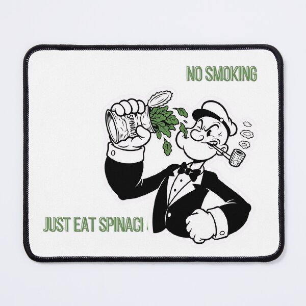 Item preview, Retro Sailor Tuxedo No Smoking Just Eat Spinach designed and sold by SmartPuns.