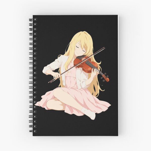 Item preview, Your Lie In April Kaori Miyazono Half Body Retro designed and sold by IrideBelardo.