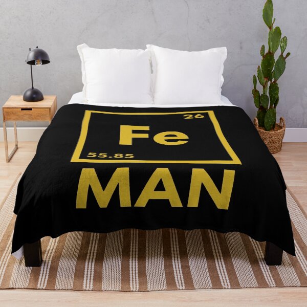 Item preview, Fe Man Iron Element Periodic Table Science designed and sold by ArtSantosv.