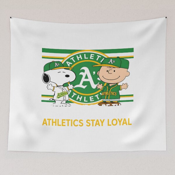 Item preview, Snoopy Charlie Brown Oakland Athleticss Loyalty designed and sold by AdrianMis.