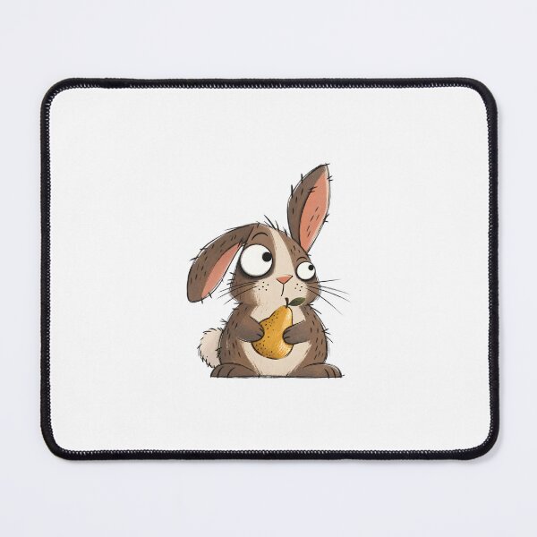 Item preview, Cottontail Rabbit Holding a Pear designed and sold by The-Art-of-D.