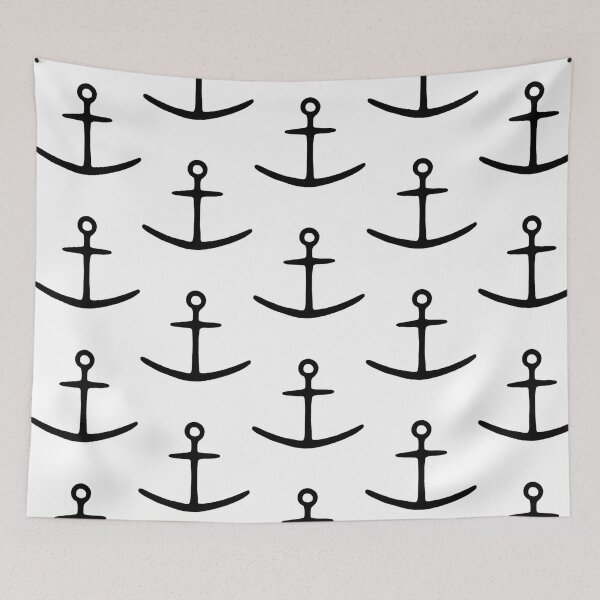 Item preview, My Captain'S Jersey Anchor Drawing designed and sold by jeziah-mouser.