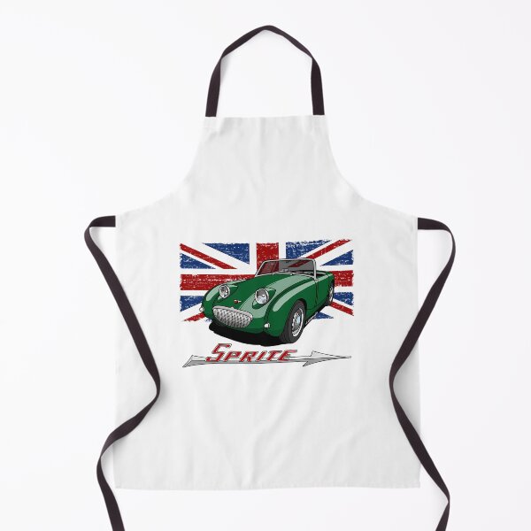 Item preview, My Drawing Of The Frogeye Sprite With Union Jack Background And Arrow Logo designed and sold by jeziah-mouser.