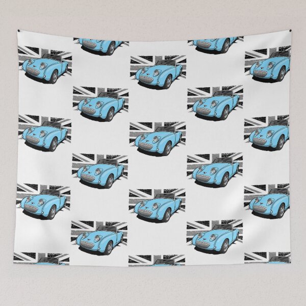 Item preview, My Drawing Of The Sprite Frogeye With Union Jack Bw Background designed and sold by jeziah-mouser.