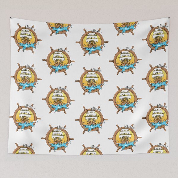 Item preview, Sail To Atlantic Ship Drawing Color Picture designed and sold by jeziah-mouser.