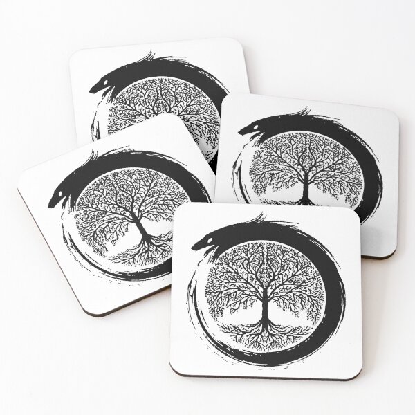 Item preview, Ouroboros and Yggdrasil – The Eternal Cycle of Life designed and sold by Faust-ART.