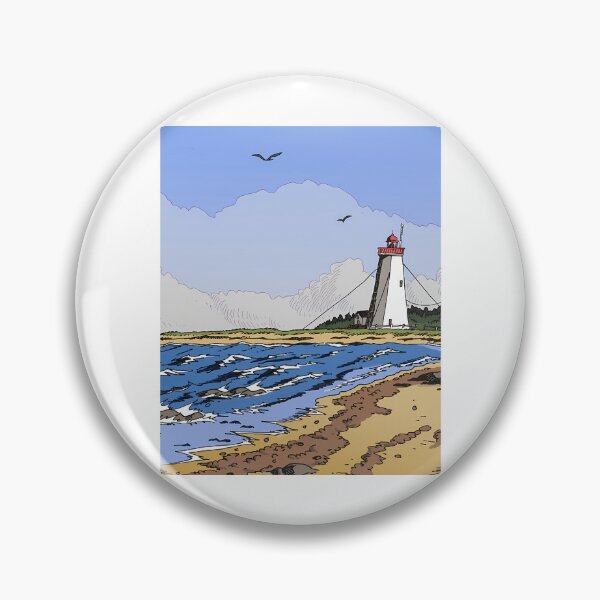 Item preview, Miscou Island Lighthouse designed and sold by jeziah-mouser.