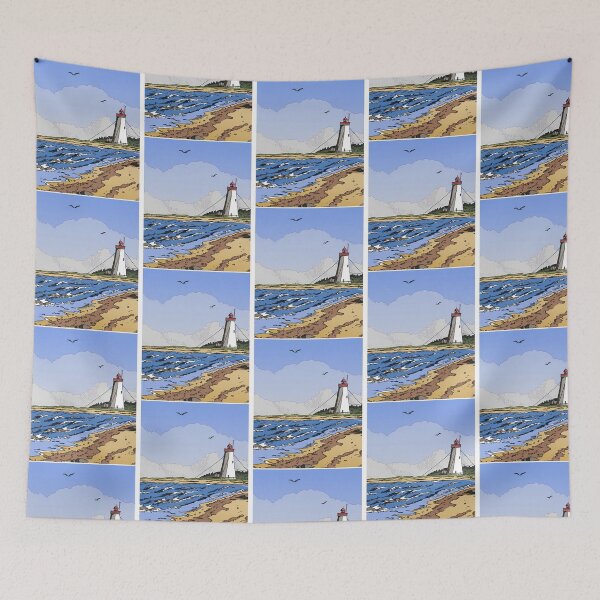 Item preview, Miscou Island Lighthouse designed and sold by jeziah-mouser.