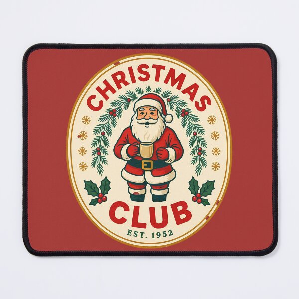 Item preview, Christmas Club East 1952 vintage badge designed and sold by LV-creator.