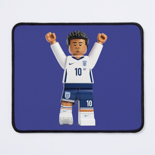 Item preview, Jude Bellingham Brick Football Player – LEGO Style designed and sold by briestudio.
