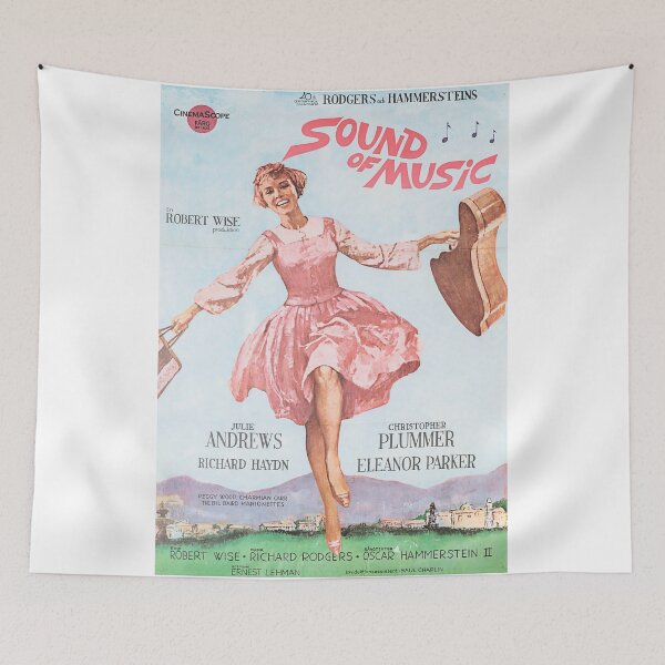 Item preview, Sound Of Music Original Custom Vintage Music Band Tee Unique Poster Wall Art designed and sold by Cool Robot Bro..