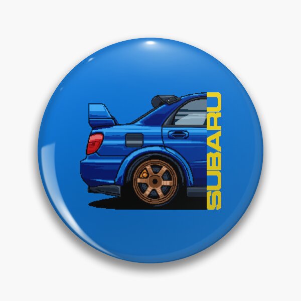 Item preview, Subaru Impreza Pixel Art {PIXELCORE} designed and sold by PIXELCORE-TEE.