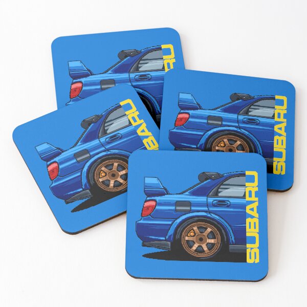 Item preview, Subaru Impreza Pixel Art {PIXELCORE} designed and sold by PIXELCORE-TEE.