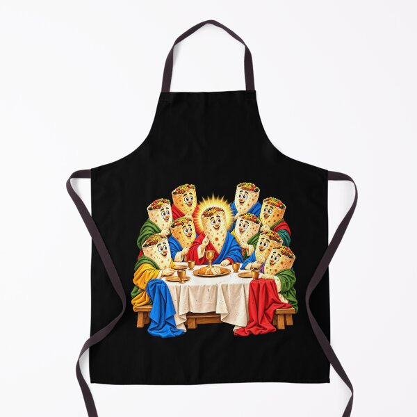 Item preview, Holy Banquet Spoof With Smiling Burritos designed and sold by elderberry.