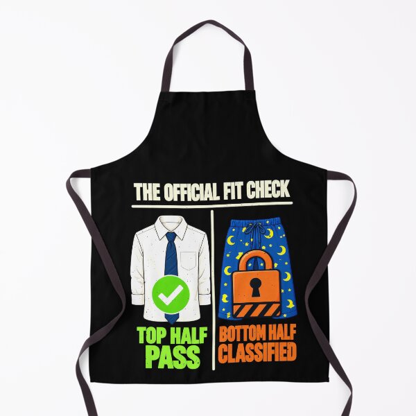 Item preview, Top Half Pass Work From Home Humor designed and sold by elderberry.