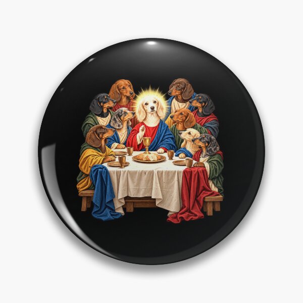 Item preview, A Dog Blessing at the Last Blessed Supper designed and sold by elderberry.