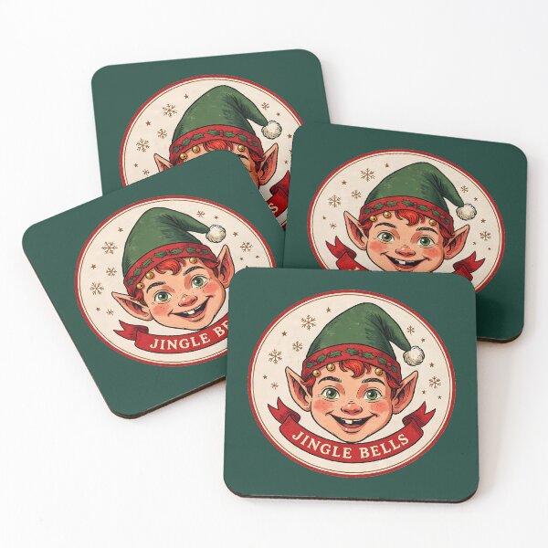 Item preview, Vintage Jingle Bells Leprechaun Badge designed and sold by LV-creator.