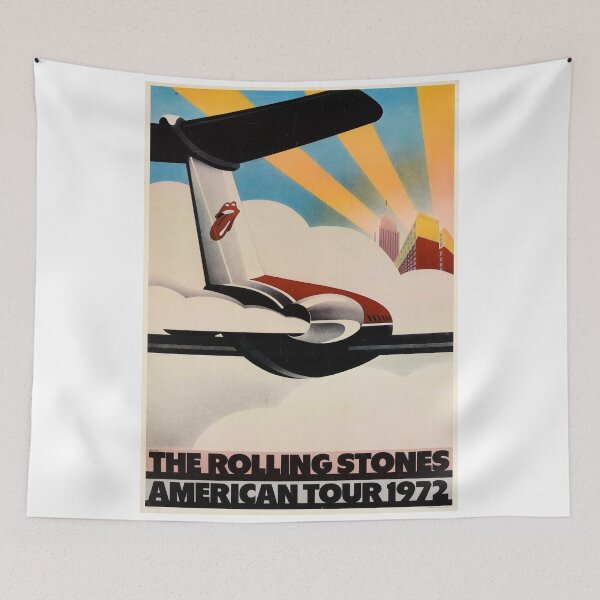 Item preview, The Rolling Stones Original Custom Vintage Music Band Tee Unique Poster Wall Art designed and sold by Cool Robot Bro..