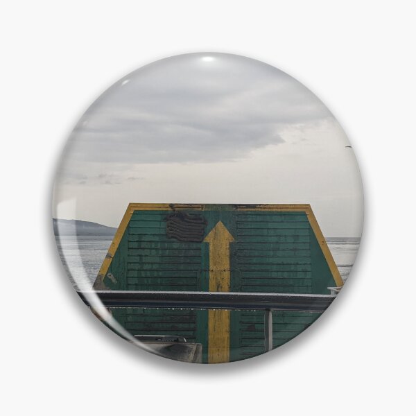 Item preview, Ferry Boat Crossing to Island Under Cloudy Sky designed and sold by RCorker.